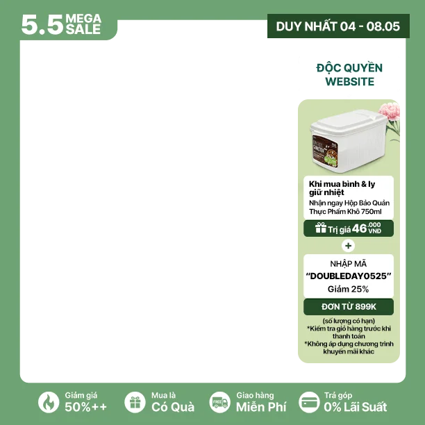 proof_of_coupon - Lock&Lock - LockLock ưu đãi thực phẩm khô [[25% giảm]] cho đơn từ 899K