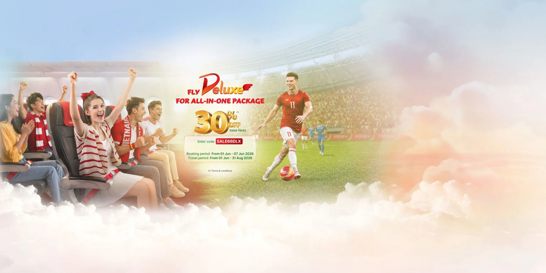 proof_of_coupon - Vietjet Air - Vietjet Air khuyến mãi [[Giảm 30%]] cho gói Fly Deluxe all-in-one