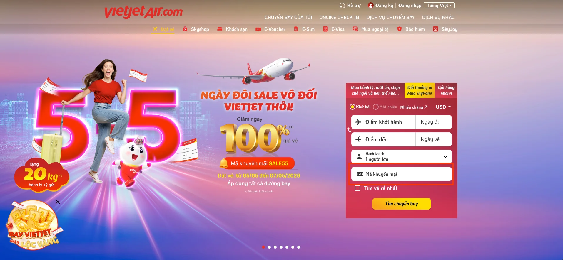How to use - Vietjet Air